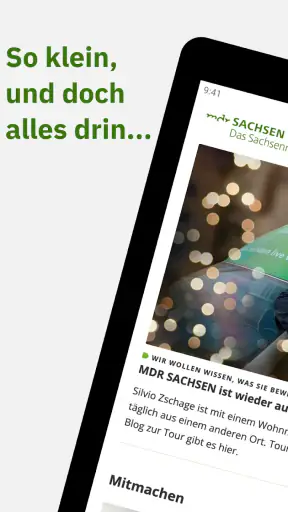 MDR Sachsen App screenshot 9