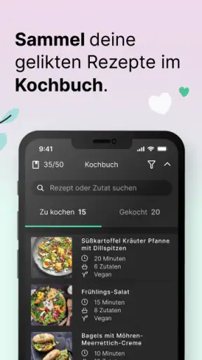 MealSwipe: Schnelle Rezepte screenshot