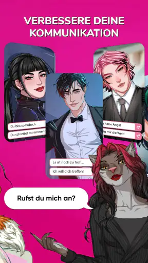 MeChat - Romantische Spiele screenshot