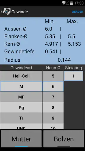 MechTab screenshot