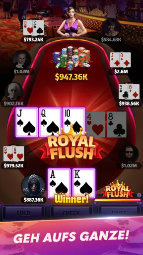 Mega Hit Poker: Texas Holdem screenshot 10