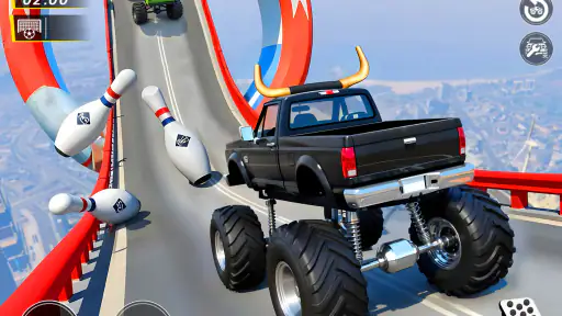 Mega Ramp Monster Truck Stunts screenshot 9