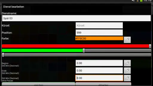 Mein Dienstplan screenshot 11