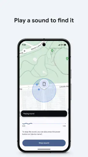 „Mein Gerät finden“ von Google screenshot