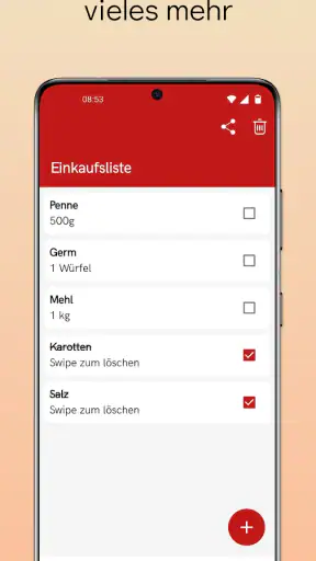 Mein Kochbuch, Rezepte sammeln screenshot