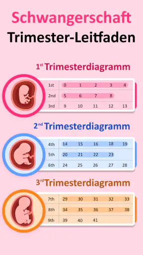 Mein schwangerschafts app screenshot