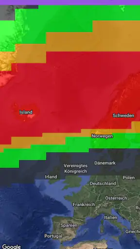 Meine Polarlicht-Vorhersage screenshot