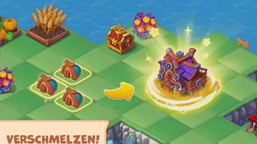 Mergest Kingdom: Merge Spiele screenshot