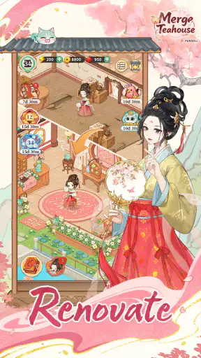 MergeTeahouse screenshot