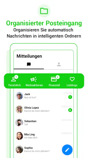 Messenger SMS Textnachrichten screenshot