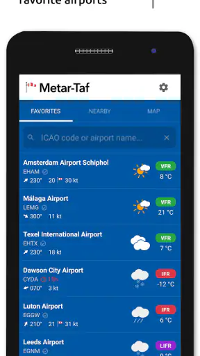 Metar-Taf - Visueller Decoder screenshot
