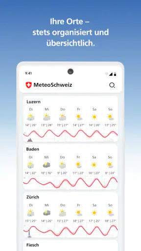 MeteoSwiss screenshot