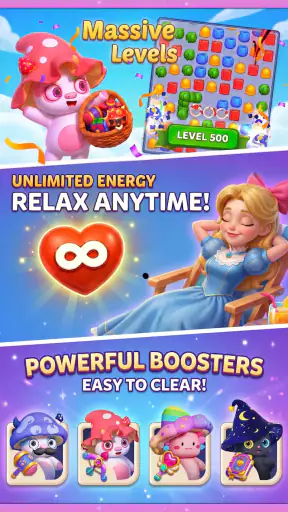MeWaii Adventure:Match & Merge screenshot 10