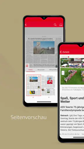 MGA E-Paper screenshot
