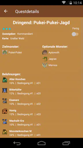 MHW Companion screenshot