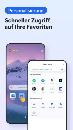 Microsoft Edge: KI-Browser screenshot