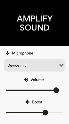Mikrofonverstärker screenshot