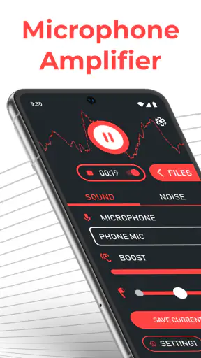 Mikrofonverstärker screenshot