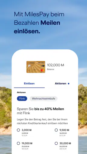Miles & More screenshot