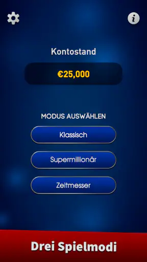 Millionär Trivia 2026 Quiz screenshot