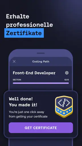 Mimo: Programmieren Lernen screenshot