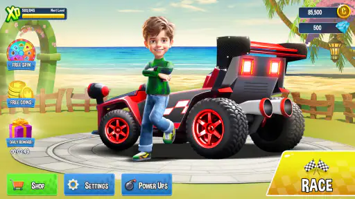 Mini Car Racing - Auto Spiele screenshot 12