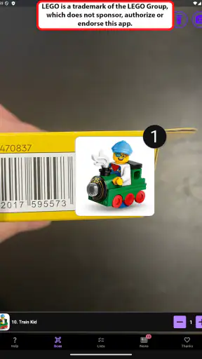 Minifig Scan screenshot 10