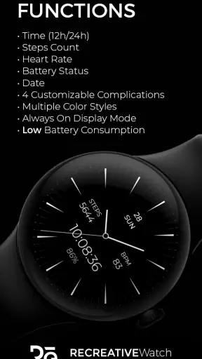 Minimal & Simple Watch - RE screenshot