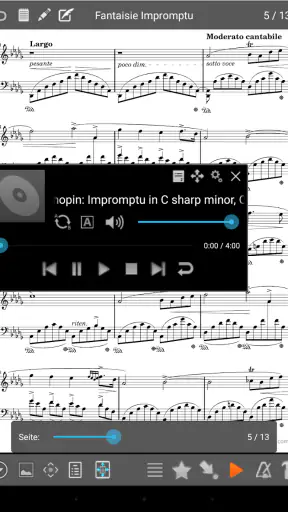 MobileSheets screenshot