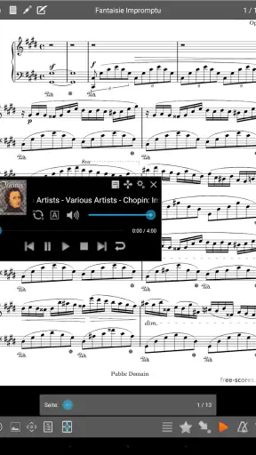 MobileSheets screenshot