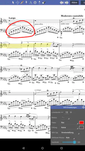 MobileSheets screenshot
