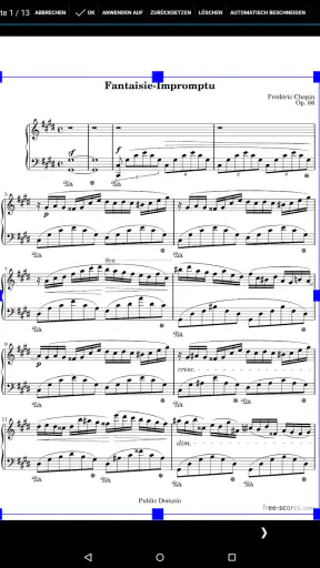 MobileSheets screenshot
