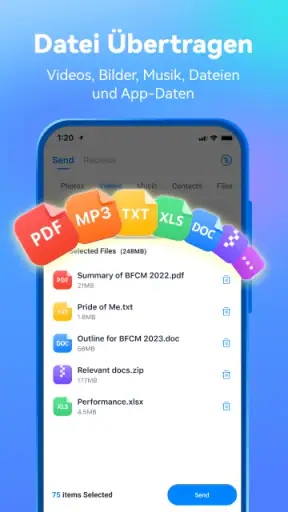 MobileTrans: Daten übertragen screenshot