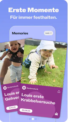 momo - Baby & Eltern App screenshot