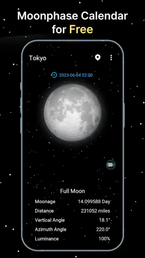 Mondphasenkalender screenshot