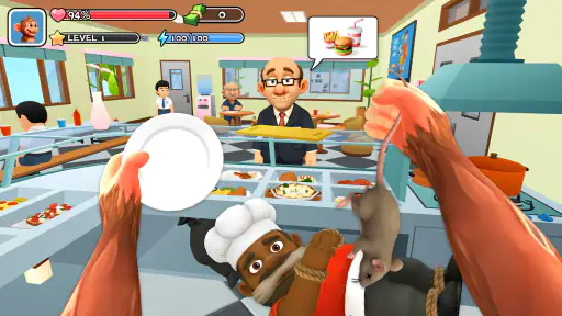 Monkey Student: School Prank screenshot 9