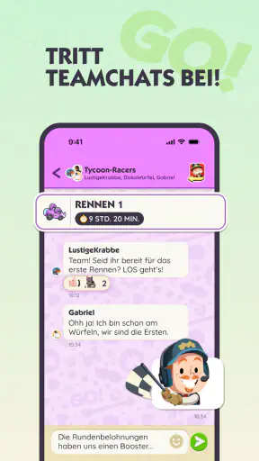 MONOPOLY GO!Chat screenshot