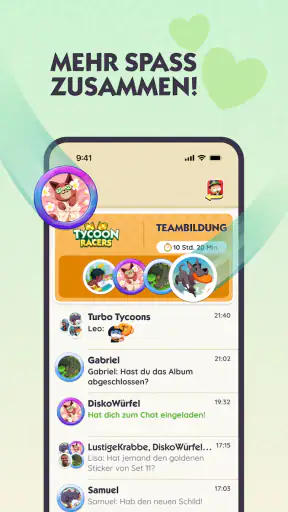MONOPOLY GO!Chat screenshot