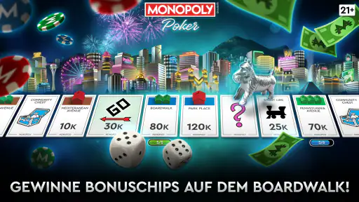 MONOPOLY Poker - Texas Holdem screenshot