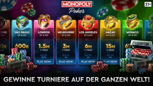 MONOPOLY Poker - Texas Holdem screenshot