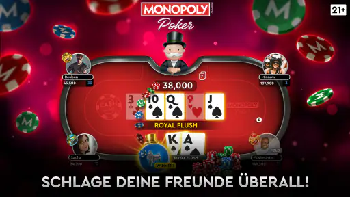 MONOPOLY Poker - Texas Holdem screenshot