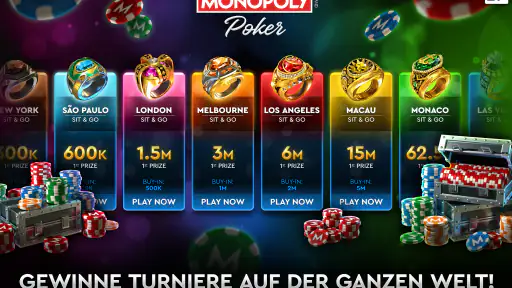 MONOPOLY Poker - Texas Holdem screenshot 9