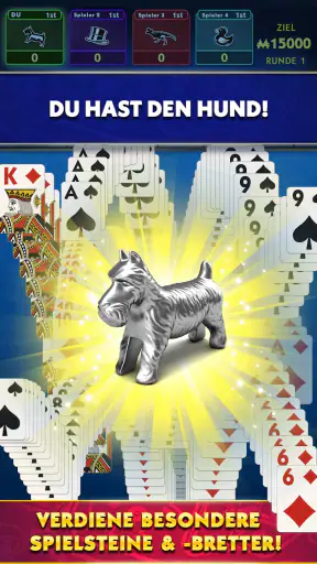 MONOPOLY Solitaire Kartenspiel screenshot