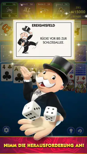 MONOPOLY Solitaire Kartenspiel screenshot