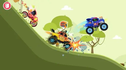 Monstertruck-Rennen für Kinder screenshot
