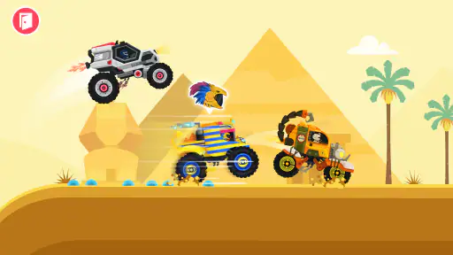 Monstertruck-Rennen für Kinder screenshot