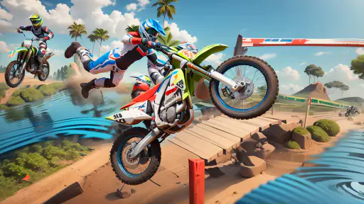 Motocross Bike Racing Game screenshot