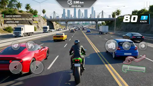 Motor Speed Traffic 3D screenshot