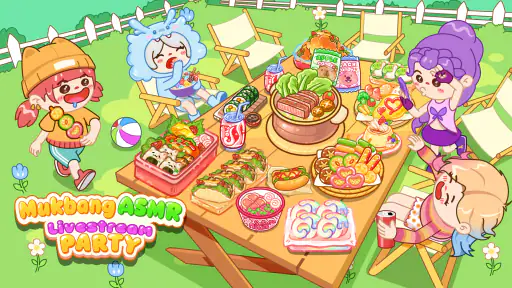 Mukbang ASMR Livestream Party screenshot 9
