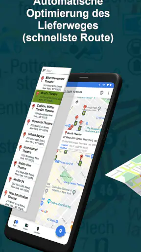Multi-Stop-Routenplaner screenshot